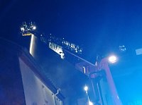 Brand in leerstehendem Gebäude Bild: Brand in leerstehendem Gebäude