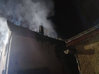 Brand in leerstehendem Gebäude Bild: Brand in leerstehendem Gebäude