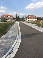 Bild: Freie Fahrt in der Sebastian-Bach-Stra&szlig;e