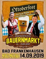 Schwimmbad und Bauernmarkt Bild: Schwimmbad und Bauernmarkt