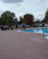 Hundeschwimmen im Solebad ein voller Erfolg Bild: Hundeschwimmen im Solebad ein voller Erfolg