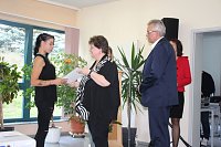 Zeugnisübergabe bei Bildungsverein Bild: Zeugnisübergabe bei Bildungsverein