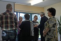 Zeugnisübergabe bei Bildungsverein Bild: Zeugnisübergabe bei Bildungsverein
