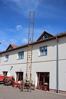 Feuerwehrleute feierten Bild: Feuerwehrleute feierten