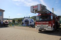 Feuerwehrleute feierten Bild: Feuerwehrleute feierten