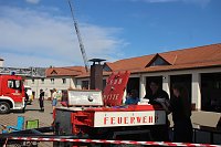 Feuerwehrleute feierten Bild: Feuerwehrleute feierten