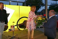Marijke Amado begeisterte im Autohaus Peter mit lecker Abend Bild: Marijke Amado begeisterte im Autohaus Peter mit lecker Abend