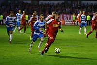 1:0 Wacker besiegt RWE Bild: 1:0 Wacker besiegt RWE