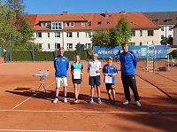 Nach exakt zweiundvierzig Tennis-Matches im Einzel und Doppel in verschiedenen Alterklassen haben wir am vorgestrigen Tag die 25. Kreisjugendspiele im Tennis absolviert und die jeweiligen Kreismeister ermittelt. Dazu erreichte kn diese Meldung... Bild: Nach exakt zweiundvierzig Tennis-Matches im Einzel und Doppel in verschiedenen Alterklassen haben wir am vorgestrigen Tag die 25. Kreisjugendspiele im Tennis absolviert und die jeweiligen Kreismeister ermittelt. Dazu erreichte kn diese Meldung...