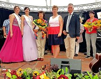 Bild: Gro&szlig;e Beteiligung am  25. "Frankenh&auml;user Blumensommer" 2019