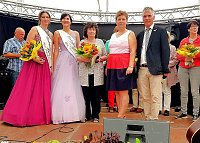 Bild: Gro&szlig;e Beteiligung am  25. "Frankenh&auml;user Blumensommer" 2019