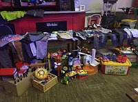 Bild: Im Klubhaus Stock&acute;sen Kindersachenbasar