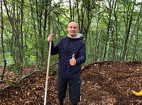Bild: Neue Mountainbike-Strecke entsteht im Possenwald