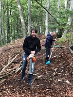 Bild: Neue Mountainbike-Strecke entsteht im Possenwald