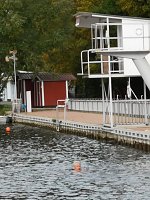 Bild: Letztes Abbaden am Bebraer Teich