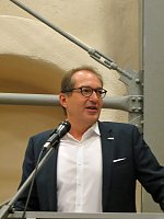 Alexander Dobrindt zum Tacheles Talk in Sondershausen Bild: Alexander Dobrindt zum Tacheles Talk in Sondershausen