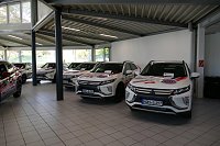 Bild: Autos an THC-M&auml;dels &uuml;bergeben