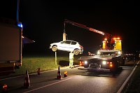 Bild: &Uuml;berschlagen und liegengeblieben
