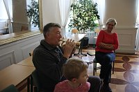 Bild: An der Musik "geschnuppert"