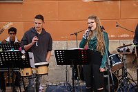 Bild: An der Musik "geschnuppert"