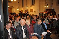 Bild: Friedensgebet mit Friedensmarsch