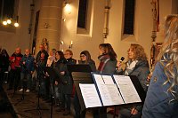 Bild: Friedensgebet mit Friedensmarsch