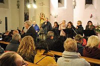 Bild: Friedensgebet mit Friedensmarsch