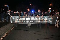 Bild: Friedensgebet mit Friedensmarsch