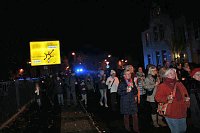 Bild: Friedensgebet mit Friedensmarsch