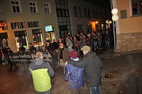 Bild: Friedensgebet mit Friedensmarsch