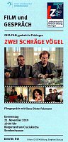 DEFA- Filmabend Zwei schräge Vögel Bild: DEFA- Filmabend Zwei schräge Vögel