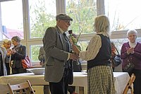 Bild: Dem Meister ein St&auml;ndchen gebracht