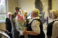 Bild: Dem Meister ein St&auml;ndchen gebracht