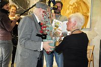 Bild: Dem Meister ein St&auml;ndchen gebracht