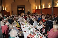 Bild: Ansturm auf die Seniorenweihnachtsfeier