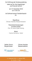 Bild: Einladung zur Vernissage