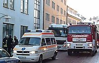 Bild: Brand in Carl-Schroeder-Stra&szlig;e Sondershausen