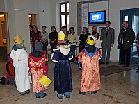 Bild: Sternsinger im Landratsamt