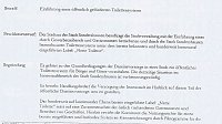 Bild: "Nette Toilette" bald auch in Sondershausen? So sah ein Beschlussantrag der Freien W&auml;hler im Stadtrat Sondershausen aus. Wie die Diskussion lief, erfahren Sie hier...  <b>Antrag der Fraktion Freie W&auml;hler zur Einf&uuml;hrung eines &ouml;ffentlich gef&ouml;rderten Toilettensystems </b>  Das Problem der Nutzung von Toiletten soll so geregelt werden, dass Gewerbetreibende und Gastronomen ihre Toilettenanlagen den B&uuml;