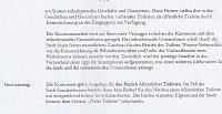 Bild: "Nette Toilette" bald auch in Sondershausen? So sah ein Beschlussantrag der Freien W&auml;hler im Stadtrat Sondershausen aus. Wie die Diskussion lief, erfahren Sie hier...  <b>Antrag der Fraktion Freie W&auml;hler zur Einf&uuml;hrung eines &ouml;ffentlich gef&ouml;rderten Toilettensystems </b>  Das Problem der Nutzung von Toiletten soll so geregelt werden, dass Gewerbetreibende und Gastronomen ihre Toilettenanlagen den B&uuml;
