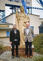 Einfahrt ins Bergwerks Sondershausen:... Bild: Einfahrt ins Bergwerks Sondershausen:...