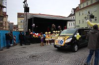 Rosenmontag auf dem Markt Sondershausen Bild: Rosenmontag auf dem Markt Sondershausen