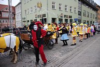 Rosenmontag auf dem Markt Sondershausen Bild: Rosenmontag auf dem Markt Sondershausen