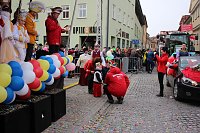 Rosenmontag auf dem Markt Sondershausen Bild: Rosenmontag auf dem Markt Sondershausen