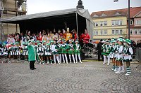 Rosenmontag auf dem Markt Sondershausen Bild: Rosenmontag auf dem Markt Sondershausen