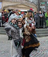 Rosenmontag auf dem Markt Sondershausen Bild: Rosenmontag auf dem Markt Sondershausen