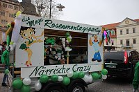 Rosenmontag auf dem Markt Sondershausen Bild: Rosenmontag auf dem Markt Sondershausen