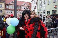 Rosenmontag auf dem Markt Sondershausen Bild: Rosenmontag auf dem Markt Sondershausen