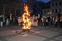 Nubbel den Flammen übergeben Bild: Nubbel den Flammen übergeben