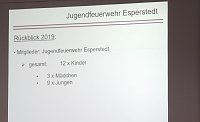 Gemeinsame Jahreshauptversammlung der FFW Bad Frankenhausens Bild: Gemeinsame Jahreshauptversammlung der FFW Bad Frankenhausens